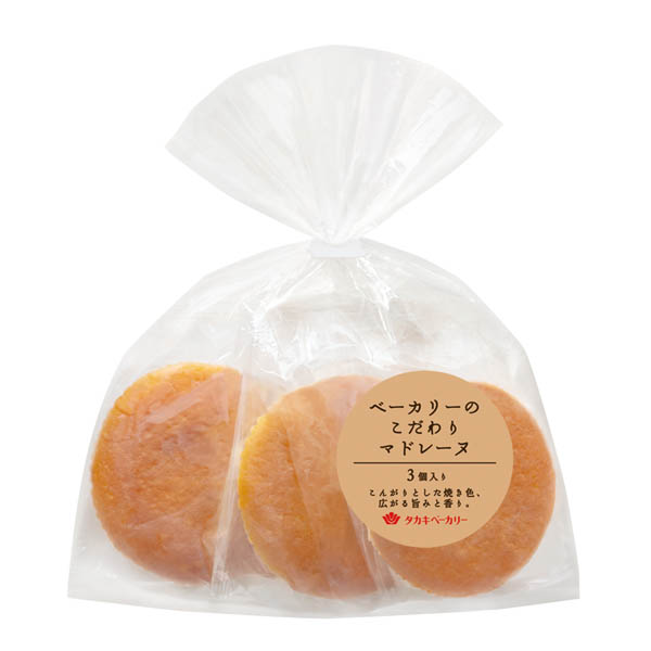 ベーカリーのこだわりマドレーヌ（３）