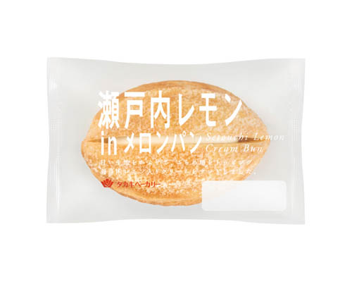 瀬戸内レモンinメロンパン