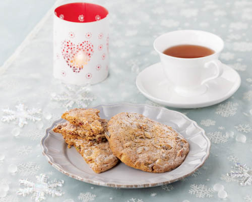 果実とナッツのウィンタークッキー