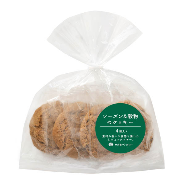 レーズン＆穀物のクッキー（４）