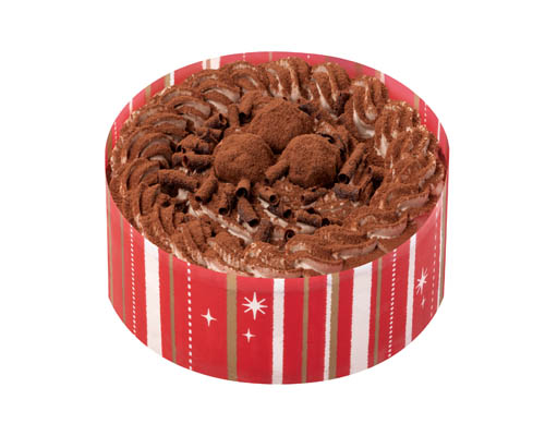 チョコトリュフのケーキ