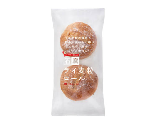 石窯ライ麦粒ロール