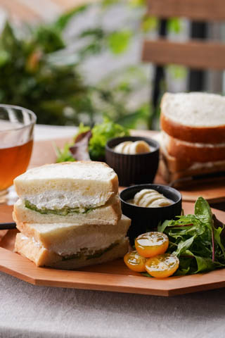 はちみつレモンチーズサンド