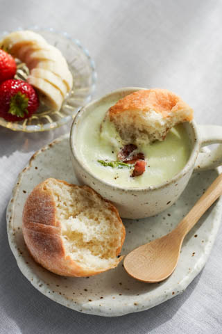 春のホットスムージー